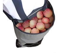 HomeVortex Fruit Harvesting Apron With Adjustable Straps Garden Picking Bag 600D Oxford Fabric Large Capacity Harvest Storage Container For Apples Oranges Berries