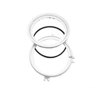 HomeVortex Fuel Tank Lock Seal Unit Set,For A4 A5,For A6 4F0201921A 4F0201375 4F0919133B ABS Replacement Interior Switch Control Part Black White