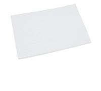 HomeVortex G Scale Model Simulation Roof Tiles, 1:25 PVC Plastic Sheet for Sand Table DIY Building Scenery, White Textured Decorative Board 20x29.5cm