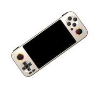 HomeVortex G36 Handheld Game Console, 4.5" HD IPS Screen, Aluminum Alloy Body, 18000+ Retro Games, 1500mAh Battery, Portable Pocket Video Player for Travel, Black(Silver)