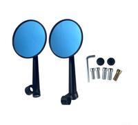 HomeVortex High-Strength Rear View Mirrors Round Shape 2-Pack Set(Black)