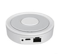 HomeVortex Home Hub Bridge Controller For ZigBee 3.0 Devices Compatible With Life App Remote Control Voice Support WiFi Network White