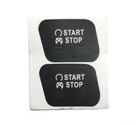 HomeVortex Ignition Button Repair Sticker Decal,For,For Regal 2008-2013, Black Vinyl Overlay,With White Lettering To Fix Worn Switch Labels
