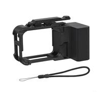HomeVortex Insta360-Ace Pro 2 Camera Grip Holder Ergonomic Design With Quick Release Mount Hand Strap For Insta360-Ace Pro 2 For Action Camera Photography Vlogging Accessories Black