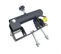 HomeVortex Landmine Barbell Row Attachment, For Power Rack, 360° Rotating Base Compatible with 2 Inch Sleeves, Compact Steel T-Bar Row Platform, For Garage Gym Workouts, Black