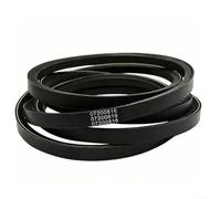 HomeVortex Lawn Mower Drive Belt Replacement Cutting Deck High Tensile Strength Rubber Riding Mowers Black 07200816