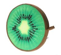 HomeVortex Lifelike Plush Round Fruit Shape Cushion for Garden Chair or Sofa Decoration, Single Side Printed Watermelon Dragon Fruit Orange Design, Soft Cotton Foam()
