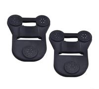 HomeVortex Magnetic Body Camera Mount Strong Magnet Clip Holder Professional Security Camera Attachment System With Inside Outside Design Black Silicone Material