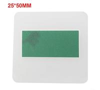 HomeVortex Magnetic Field Viewer Film Display Card Detector Professional Testing Tool For Scientific Research Educational Purpose Laboratory 25 mm 30 mm 50 mm(green 25 * 50mm)