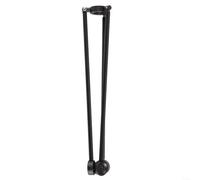 HomeVortex Metal Surveying Equipment Total Station Floor Guide Tripod for stabilizer With Anti-Slip Round Foot 3-Section Foldable Measurement Stand For Construction Engineering