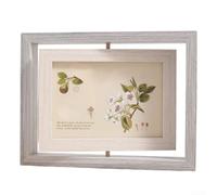 HomeVortex Modern Rotating Frame 6in for Portrait Landscape Photos(C)