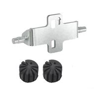 HomeVortex Motorcycle Rider Seat Adjustable Lowering Kit for R1200GS LC 2013-2019, Metal Suspension Bracket for Enhanced Stability and Comfort, Black Silver(Silver)