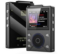 HomeVortex MP3 Music Player,2.4-Inch LCD,WM8965 Dual Decoding,CNC Aluminium Alloy Body, 3000mAh Battery for 50-Hour Playback,TF Card Expansion up to 256GB(16GB+128GB black)