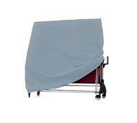 HomeVortex Outdoor Table Tennis Cover 165x70x185cm Dust-Proof(Gray)