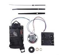 HomeVortex Pendulum Clock Movement Kit With Music Box Chime Hourly Melody DIY Clock Making Parts Clock Hands Speaker Quartz Drive Mechanism For Clock Panel 2-7mm