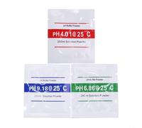 HomeVortex PH Calibration Solution Buffer Kit 4.01 6.86 9.18 Accurat Standard For Laboratory PH Meter Tester With 250 ML Mixing Guide(15pcs)