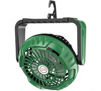 HomeVortex Portable USB Desk Fan,with 360° Adjustable Head, Rechargeable 2000-4000mAh Battery, Quiet Operation Under 36dB,for Office Camping Dorm,(green)