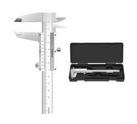 HomeVortex Professional Carbon Steel Vernier Caliper 100Mm Mini Measuring Tool With Depth Gauge Portable Design For Workshop Home Measurement