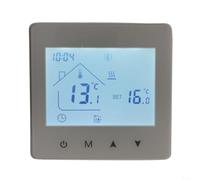 HomeVortex Programmable Boiler Thermostat Touchscreen Temperature Controller With Weekly Cycle Settings Memory Function Low-Temperature Protection For Home Heating