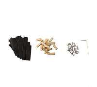 HomeVortex Quick Wire Connector Kit Butt Splice Terminal Blocks 1-16mm² 10A-80A Thickened Copper No Crimping Tool, for Automotive Marine Electrical(20X 10A)
