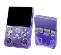 HomeVortex Retro HD Handheld Game Console with WiFi Multiplayer Battle, Compact 8.3x1.5x13cm ABS Design,for Nostalgic Gaming(Purple)