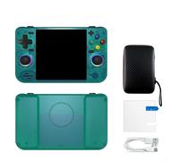 HomeVortex RF40H Retro Handheld Game Console with 4.0 Inch 720x720 IPS OCA Full Lamination HD Screen, Built-In 18,000+ Games, Portable Open Source System,(Green)