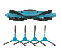 HomeVortex Robot Vacuum Cleaner Accessories Kit Main Rolling Brush Side Brush Mop Cloth Replacement Parts Set Compatible With for Shellbot for SL60 Model Floor Cleaning(C)