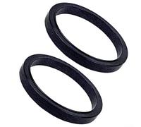 HomeVortex Rubber For Ring Drive Wheel for Poulan, 4.5" OD x 3-5/8" ID, Replacement Part Compatible with 179831 532440620 440620 585021001 Lawn Mower(2pcs)