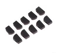 HomeVortex Rubber Hammer Cap Set 10PCS for Electric Keyboards Compatible with For PX120 150 160 AP 200 CDP100 Models Repair Parts for Key Mechanism (Black Keys)