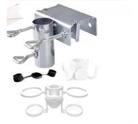 HomeVortex Rust-Proof Steel Umbrella Stand Clamp for Patio