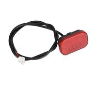 HomeVortex Scooter Taillight, for Kukirin for G2 Master Electric Scooter, Red Rear Light, with 63cm Wire, Plastic Housing, Compact, for Easy Installation