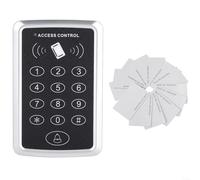 HomeVortex Secure Card Swipe And Password Access Control Machine, Supports 1000 Users, Designed For Home And Office Entry, Includes Doorbell Button