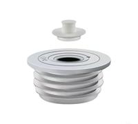 HomeVortex Sewer Blocker and Drain Seal Ring for Kitchen Sink and Washing Machine Hose, Tight Seal to Prevent Odours from Floor Drains, Easy Installation and Fits Various Pipe Sizes(B-60/65mm)