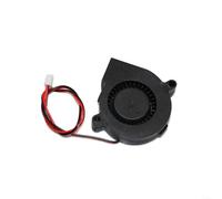 HomeVortex Silent 5015 Radial Blower Fan DC 5V 12V 24V Low Noise 25dBA for Printer Parts Cooling, Sleeve Bearing High Airflow 3.85 CFM(24V.)