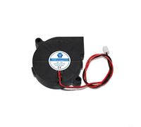 HomeVortex Silent 5015 Radial Blower Fan DC 5V 12V 24V Low Noise 25dBA for Printer Parts Cooling, Sleeve Bearing High Airflow 3.85 CFM(5V)