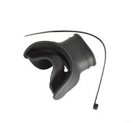 HomeVortex Silicone Diving Regulator Mouthpiece with Tongue Rest for SCUBA and Snorkeling, Comfortable Material Compatible with Most Second Stage(Cool Black)