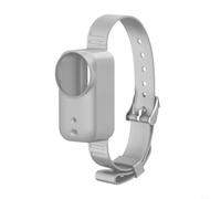 HomeVortex Silicone Strap Case for DJI Osmo-Nano Action Camera, Multifunction Mount for Pet Collar, Wristband, Backpack or Bike, Lightweight Scratch-Resistant Secure Fit(Grey)