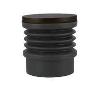 HomeVortex Single Dose for HOPPER for For Mazzer RF64 900N HC600 600AE, Silicone Coffee Grinder Blowing Bin with Alloy Lid, Cleaning Tool to Remove Grounds from Gear, Black