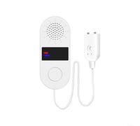 HomeVortex Smart Water Leak Detector With 130DB Alarm System WiFi Connected Remote Monitoring App Control For Bathroom Kitchen Laundry Room Pool Bathtub Water Level Detection(Zig-bee)