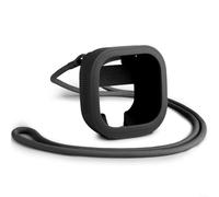 HomeVortex Soft Silicone Cover Case with Lanyard for For Bose For SoundLink 2nd Gen Speaker, Protective Skin Sleeve Accessory, Lightweight Portable for Travel and(Black)