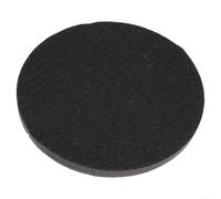 HomeVortex Soft Sponge Interface Pad for Sanding Discs, 5/6/7 Inch Polishing Buffer Backer for Power Tools, Protects Against Damage on Uneven Surfaces, White and Black(5inch)