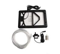 HomeVortex Solar Powered Water Circulation System, 12V Circulating Fish Pond Pump 240L H 5W With 6W Solar Panel, Silent Operation For Outdoor Tanks