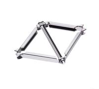 HomeVortex Stainless Steel Switch Socket Cassette Repairer, Heavy Duty 80kg Support Electrical Box Holder for Wall Outlet Fixing, Adjustable Bottom Box Repair Tool to