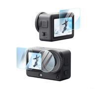 HomeVortex Tempered Glass Screen Protector with 9H Hardness and Ultra HD for DJI for Osmo Action 6 Action Camera, Scratch Resistant Film with Lens and Display Coverage(2 pack)