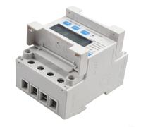 HomeVortex Three Phase Energy Meter DTSU666 DIN Rail Mount Digital Power Meter LCD Display RS485 Communication Active Reactive Energy Monitor 80A 220/380V 50Hz
