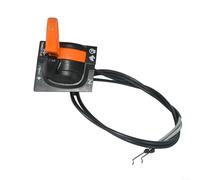 HomeVortex Throttle & Choke Control Cable and Lever Set Compatible with AM136026，For X500 X520 X540 Lawn Tractor Parts Replacement Kit