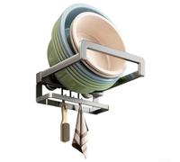 HomeVortex Wall Mounted Foldable Basin Rack Suction Cup No Drill Bathroom Organizer Shower Storage Shelf Aluminium Rust Resistant Silver 28.5x27cm