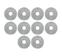 HomeVortex Washable Microfiber Mop Cloths for For Xiaomi Robot Vacuum S10+ Plus B105, Reusable Cleaning Pads with for SNAP-ON Design for Pet Hair and Dust, 6/8/10 Pack(10pcs)