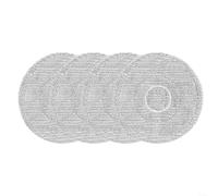HomeVortex Washable Reusable Microfiber Mop Pads for Xiaomi 5/OV31GL and for Mijia 5C/OV42CN Robot Vacuum Cleaner, for Pet and Child Friendly Hygienic Floor Care(4 PACK)