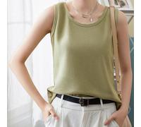 HomeVortex Women's for Slim Fit Sleeveless for top Polyester Soft Women's | Ribbed texture feel, for versatile layering piece, suitable for hoodie or cardigan, daily essential